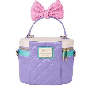 Daisy Duck 85th Anniversary Sequin Quilted Crossbody Bag